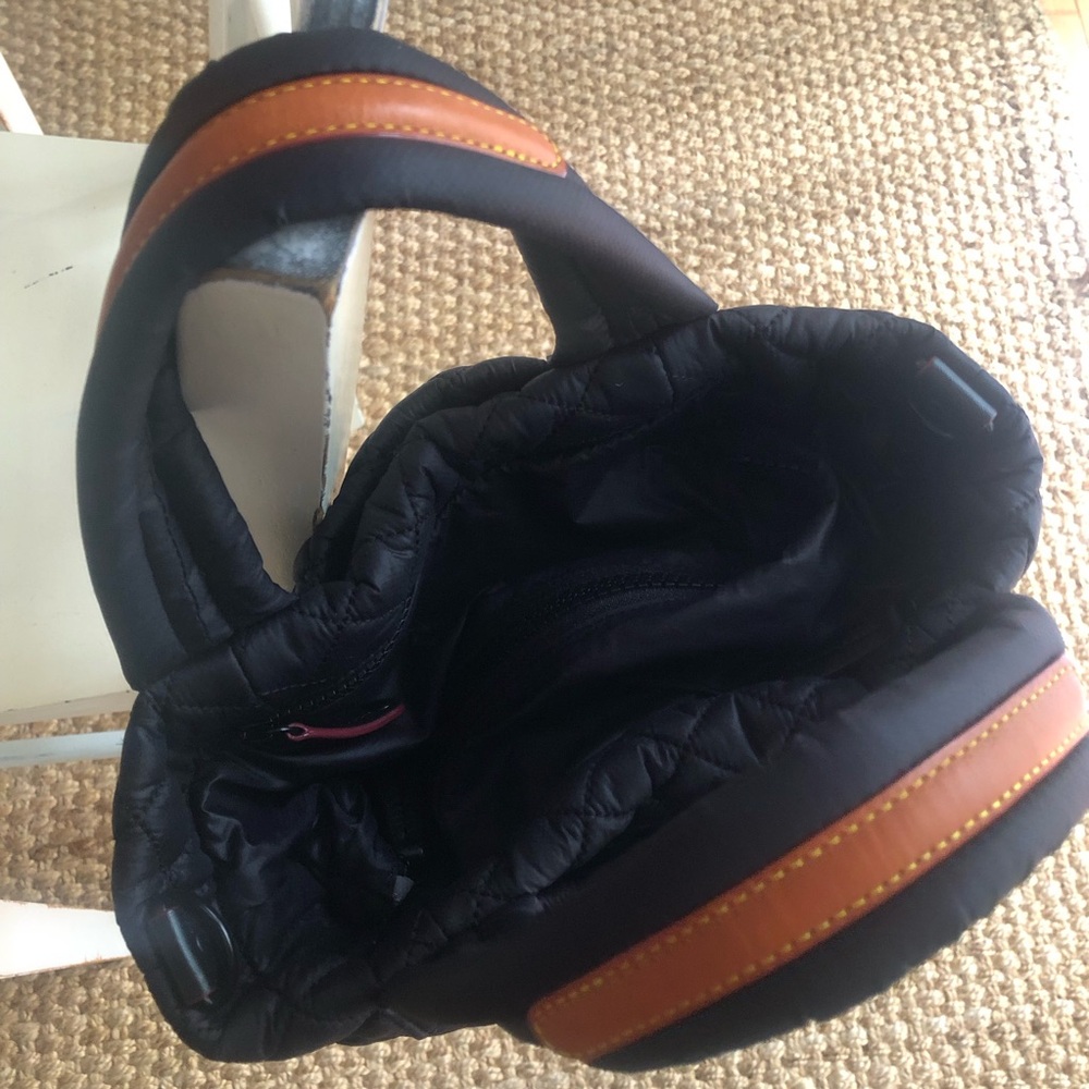 MZ Wallace Mini Metro Deluxe Tote. Black. Quilted. - Picture 8 of 14